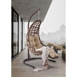 Capri Swing Bodrum Tekli Rattan Bahce Salincagi | Balkon Salincagi