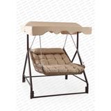 Capri Swing Capri Bed Rattan Bahçe Salıncağı | Balkon Salıncağı - Açık Kahverengi