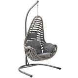 Capri Swing Milas Tekli Rattan Bahce Salincagi | Balkon Salincagi