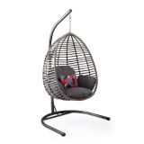 Capri Swing Tekli Gümbet Gri Salıncak