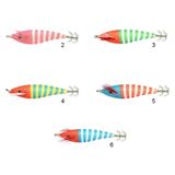 Captain 3004 8 cm 4 Zebra Squid Kalamar Zokası