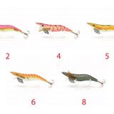 Captain 3025 Different Squid Size 3.5 2 12 cm Kalamar Zokası