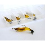 Captain 3062 Silikon Karides 5.5cm Suni Yem 5'li Kutu Renk:01 - 5,5cm - Renkli