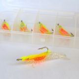 Captain 3062 Silikon Karides 5.5cm Suni Yem 5'li Kutu Renk:02