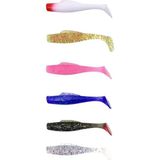 Captain 3070 Healer Soft 6gr 85CM Levrek Silikonu 6lı Mix Set Suni Yem - Standart