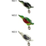 Captain 3073 Simulate Duck Soft 7cm 11GR Turna Silikonu Ördek Suni Yem - No:1