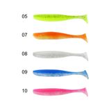 Captain 3075 Shad Tail Soft 10cm Levrek Silikonu 5li Paket Suni Yem 07