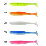 Captain 3075 Shad Tail Soft 10cm Levrek Silikonu 5li Paket Suni Yem 08