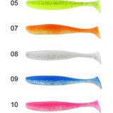 Captain 3075 Shad Tail Soft 10CM Levrek Silikonu 5li Paket Suni Yem - 9