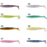 Captain 3516 Pukka Shad 9cm 7gr Levrek Silikonu 5li Paket Suni Yem - 8