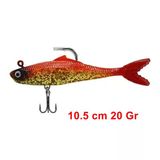 Captain 3528 Zucker Soft 10.5 Cm 20 Gram Turna Levrek Silikonu Renk:01