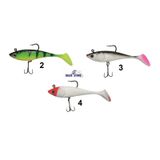 Captain 3543 10 cm Crazy Zender UV Paint Silikon Sahte Balık