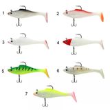 Captain 3567 Cracker Soft 10 cm 3' Lü Paket Sahte Silikon Yem 01