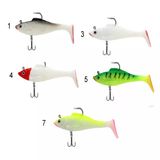 Captain 3568 Cracker Soft 12cm 26gr Levrek Turna Silikonu 3'lü Set Suni Yem