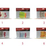 Captain 3569 Style Soft 8cm Levrek Silikonu 5'li Paket Suni Yem 7