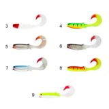 Captain 3571 Taifun Soft 10Cm Levrek Silikonu 5Li Paket Suni Yem 2