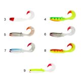 Captain 3571 Taifun Soft 10cm Levrek Silikonu 5'li Paket Suni Yem 9