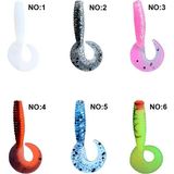 Captain 3572 Little Smart Soft 4cm 5 Li Paket Silikon Yem Iğnesiz - No:4