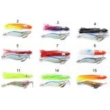 Captain 3581 11 cm 14 Oktopus Squid Size 3.5 Kalamar Zokası