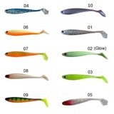Captain 3587 Dagi Duck Shad 9Cm 7Gr 5'Li Paket Silikon Yem