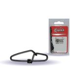 Captain 5017 Sahte Yem Klipsi Snap Strong Black Nikel 10'lu Paket - No:1
