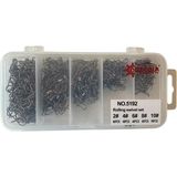 Captain 5192 Inox Kilitli Fırdöndülü Klips Seti Kutuda Mix 210 Adet