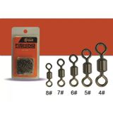 Captain 5195 Rulmanlı Crane 100'lü Black Nikel Fırdöndü