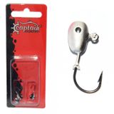 Captain 6443 0.9 gr 2'li Head Pug Pug Micro LRF Jig Head Naturel Jig İğne