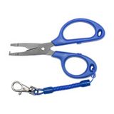 Captain 7516 12 cm Spiral Kablolu Karabinalı Jig Pensesi