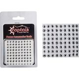 Captain 7632 Göz 6mm Naturel Silikon Damla Göz 64LÜ Paket - Standart