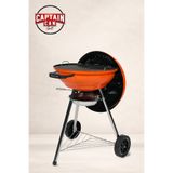 Captain Can Set&Go 47 Kömürlü Mangal I Kömürlü Barbekü (Turuncu)