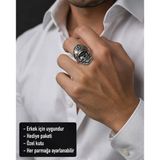 Captain Dread Skull Ring Kaptan Kuru Kafa Erkek Yüzüğü