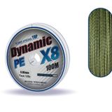 Captain Dynamic Soft Pe 8 Örgü İp 100 mt Yeşil 0.06 mm Misina