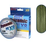 Captain Dynamic Soft PE 8 Spin 150 mt Yeşil 0.16 mm Örgü İp Misina