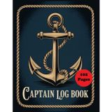 Captain Log Book: Track your sea voyages, weather, and navigation with this nautical logbook designed for captains, sailors, and boat owners.