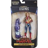 Captain Marvel - Marvel Legends Captain Marvel (Bomber Jacket) (Kree Sentry BAF) Aksiyon Figürü
