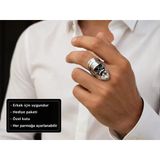 Captain Reaper Skull Ring Kaptan Kurukafa Erkek Yüzüğü