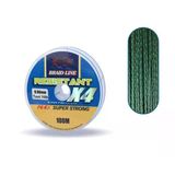 Captain Resistant Pe 4 Kat İp Misina 100Mt Yeşil Standart 0.60 Mm