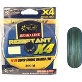 Captain Resistant Pe 4 Kat Spin Ip Misina 300MT Yeşil 0.08 mm - Standart