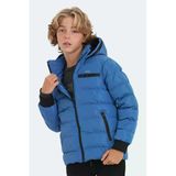 Captaın Unisex Çocuk Mont & Kaban Saks Mavi