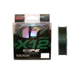 Captain X12 Power Pe Ip Misina 0,18Mm 150Mt Dark Green