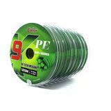 Captain X9 Megane Tech Pe 9 Örgü Spin Ipi 125MT Dark Green - 0,20mm.