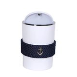 captainRa Marine Beyaz Çöp Kovası | Lacivert