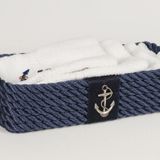 captainRa Marine Mini Havlu Sepeti (Dikdörtgen) | Lacivert