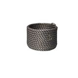 captainRa Marine Mini Havlu Sepeti (Yuvarlak) | Gri