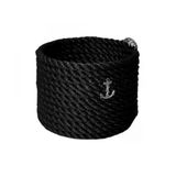 CaptainRA Mini Havlu Sepeti (Yuvarlak) Siyah