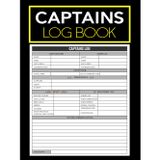Captain's Logbook: Record Navigation, Weather, Voyages & Boat Repairs | Nautical Journal for Sailing, Yachting & Fishing | Large Print