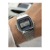 captiva Dijital Su Geçirmez Retro Çelik Kol Saati