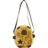 Capybara 5246 Kahverengi Çapraz Askılı Omuz Çantası - Erkek Çocuk