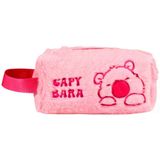 Capybara 5252 Pembe Saplı Peluş Kalemlik - Kalem Kutusu - Kız Çocuk